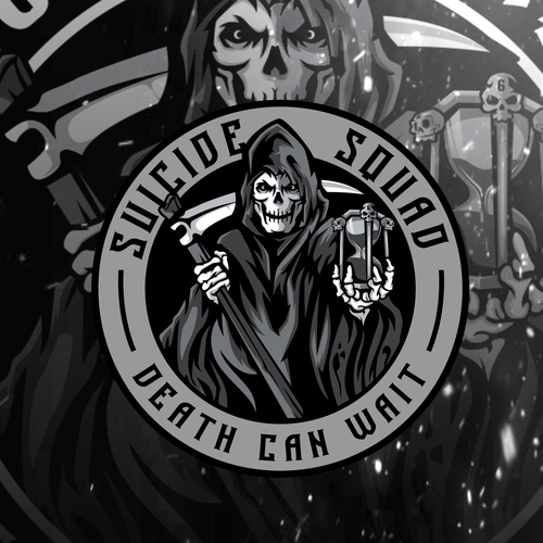 Patch logo with the title 'Law Enforcement "Morale Patch", Tough, Protector, "Suicide Squad" focused on mental health/suicide prevention'