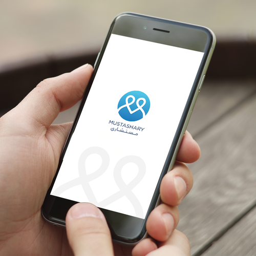 Arabian design with the title 'Logo for Mustashary App'