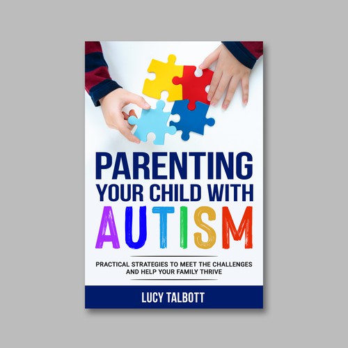 Graphic book cover with the title 'E-Book Cover'