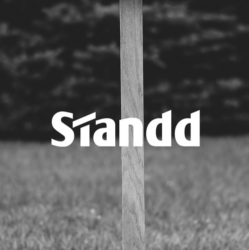 Typographic logo with the title 'Standd'
