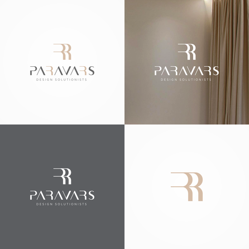 Interior design logo with the title 'PARAVARS'