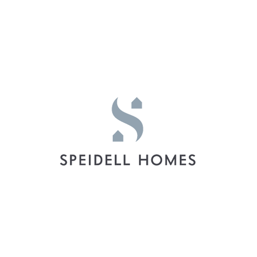 S design with the title 'Logo for Speidell Homes, a house builder and real estate company'