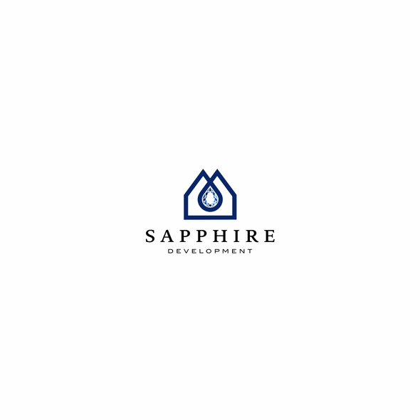 Sapphire logo with the title 'Logo for Sapphire Development'