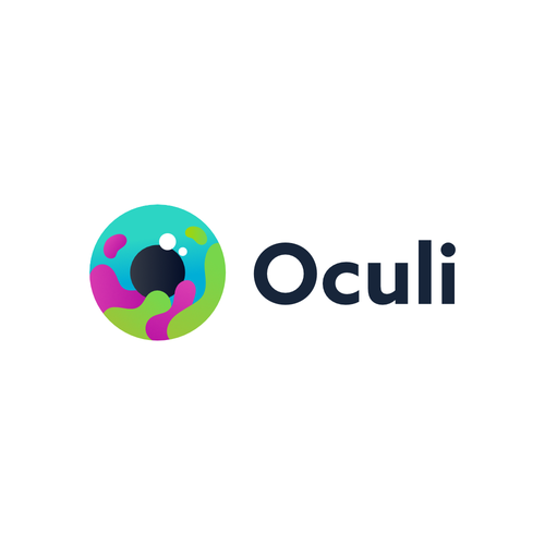 Disease awareness logo with the title 'Oculi'