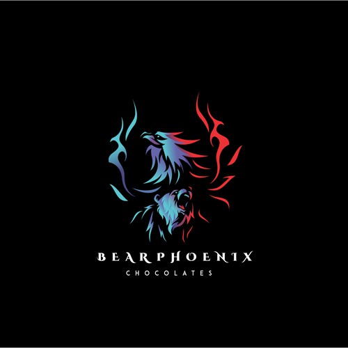 Full color logo with the title 'Bearphoenix'