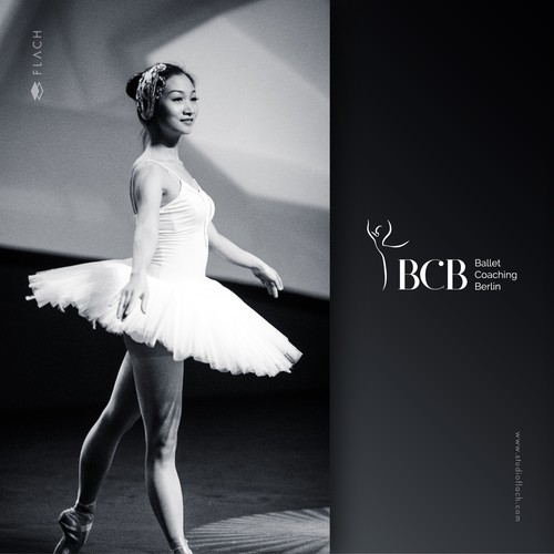 Class design with the title 'Ballet Coaching Berlin'