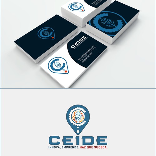 Corporate brand with the title 'Logo for CEIDE'