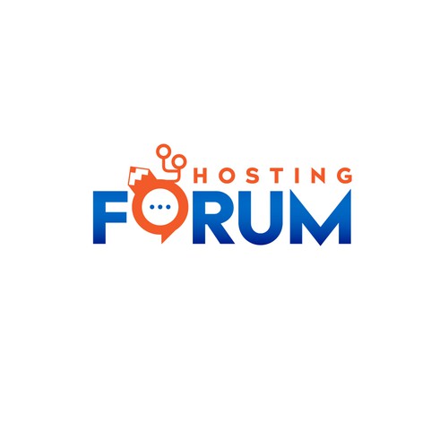 Forum logo with the title 'Logo hosting forum'