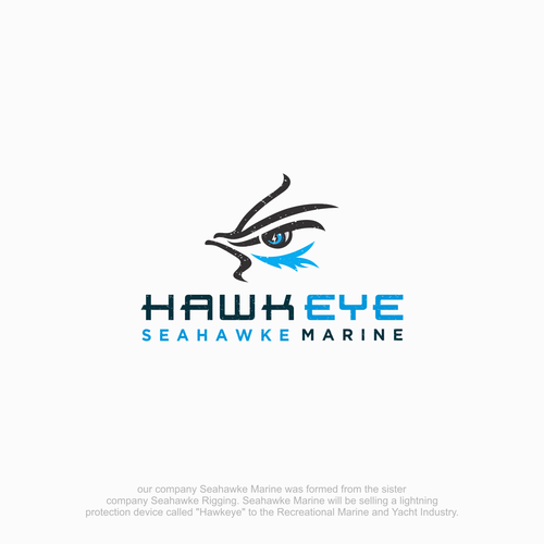 Hawk logo with the title 'Hawkeye'