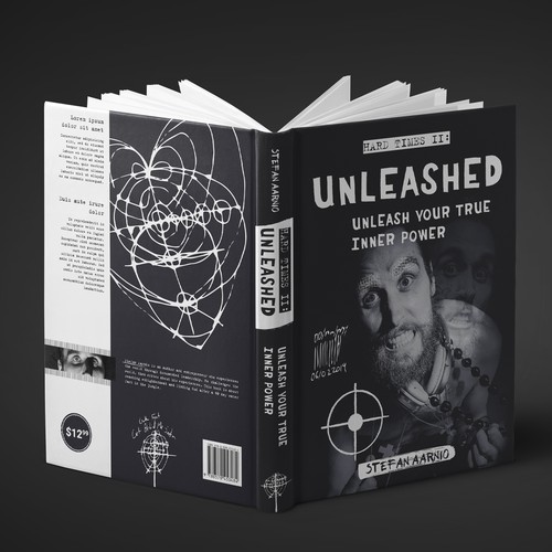 Black and white book cover with the title 'Hard TImes II'