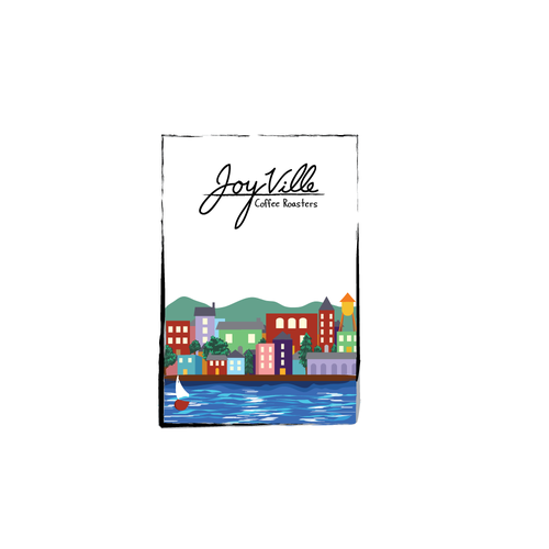 Water artwork with the title 'Illustration for new coffee brand'