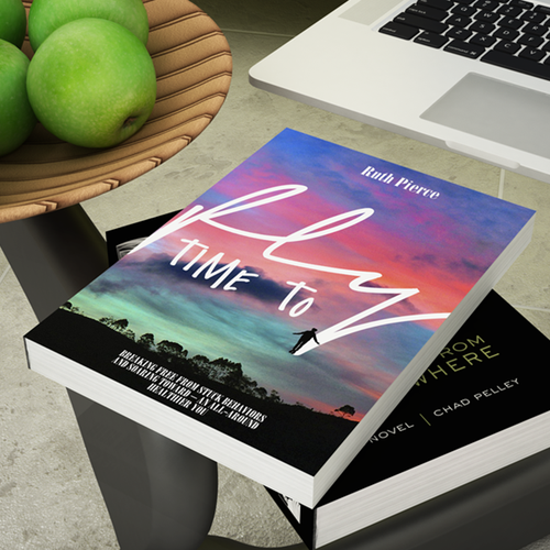 Time design with the title 'Book cover concept'