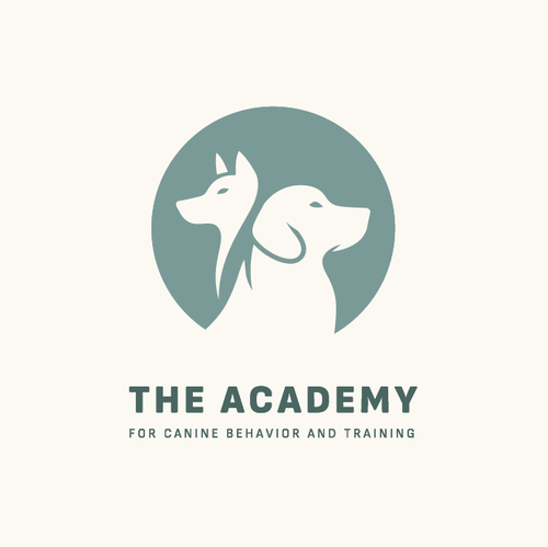 Trainer logo with the title 'The Academy for Canine Behavior and Training'