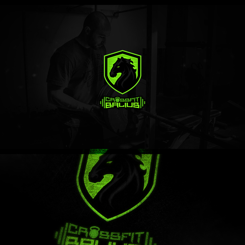 CrossFit logo with the title 'logo for Baluis Crossfit'