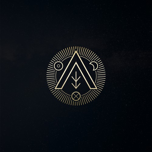 Alchemy design with the title 'Esoteric logo'