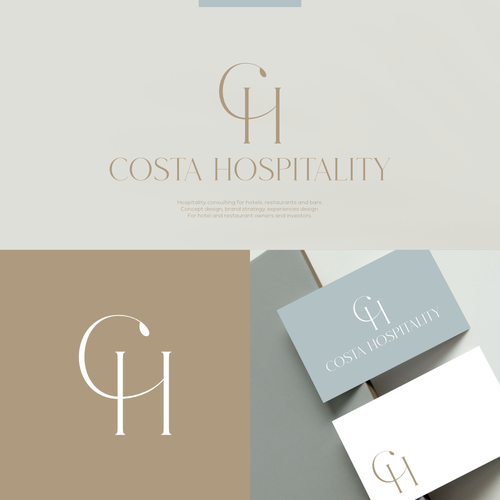 Hospitality logo with the title 'Costa Hospitality'