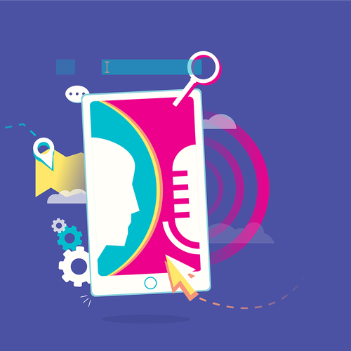 Flat design illustration with the title 'AWESOME POSSUM Illustration for Ultimate Guide'