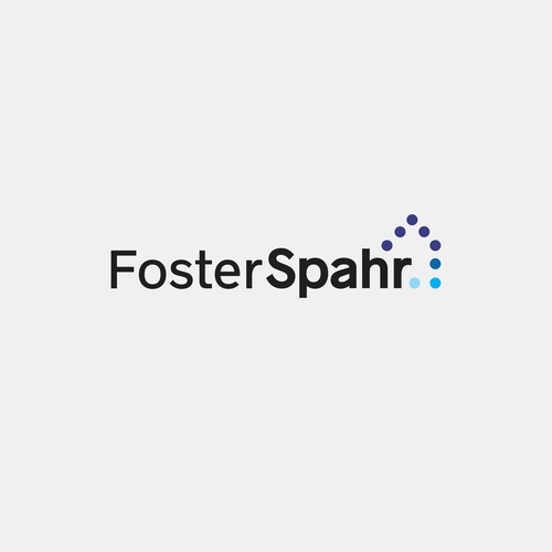 Sans serif logo with the title 'Winner of "Foster Spahr" contest'