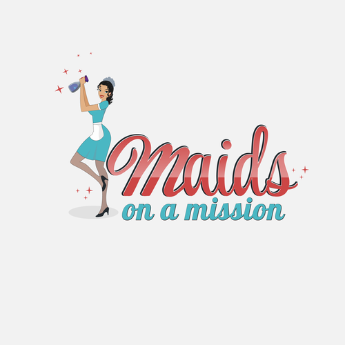 Maid logo with the title 'maids'