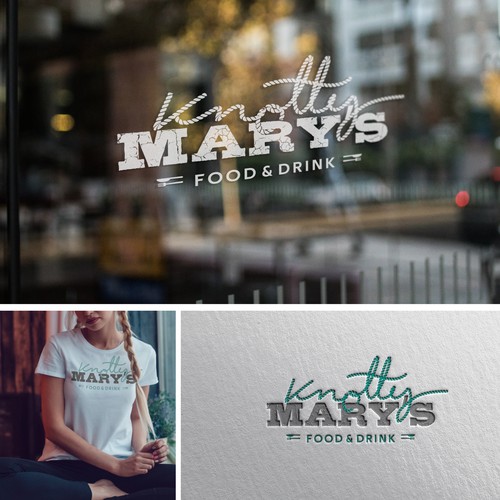 Comfortable design with the title 'Logo concept for lake restaurant '