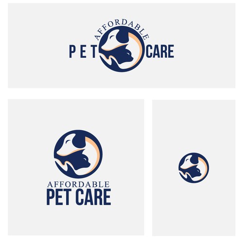 Pet care logo with the title 'Affordable Pet Care '