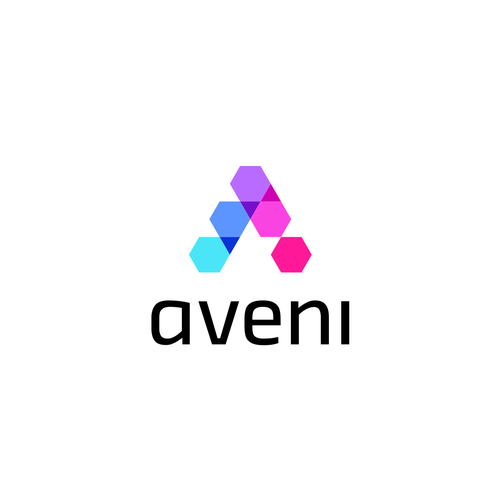 Brand logo with the title 'aveni'
