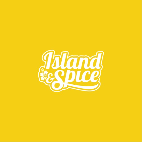 Cuban logo with the title 'Logo Island and Spice'