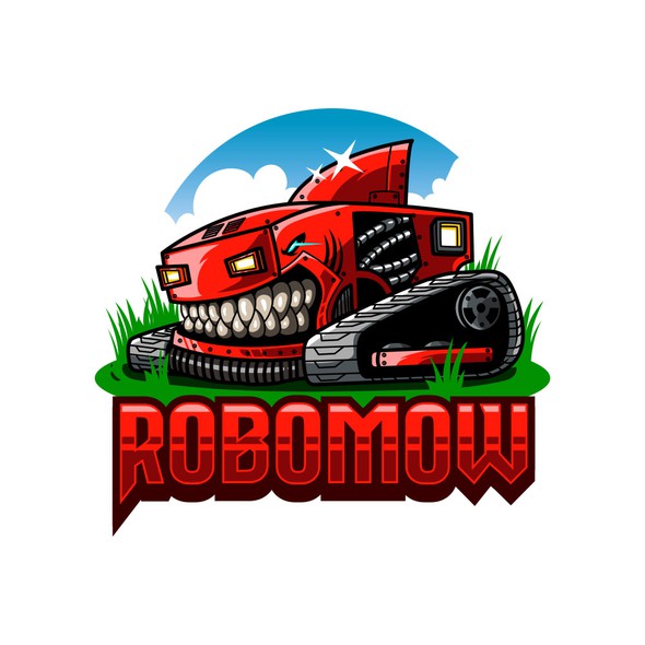 Savage logo with the title 'Robomow'