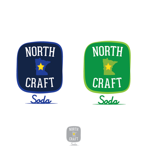 Soda logo with the title 'Create logo for soda company'