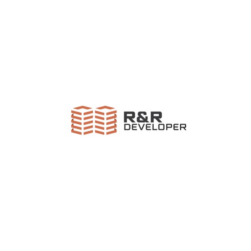 Builder logo with the title 'Logo design '