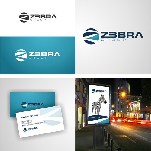 Zebra logo with the title 'Z3BRA GROUP'