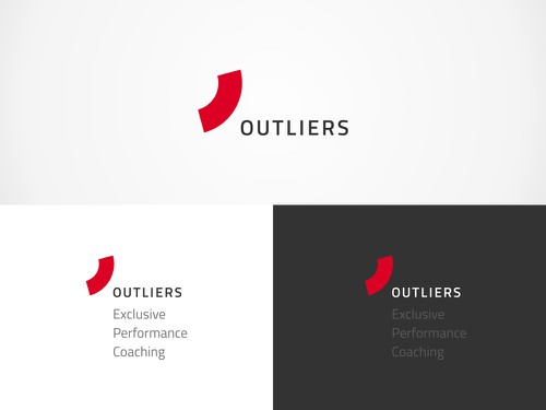 Red brand with the title 'Outliers'