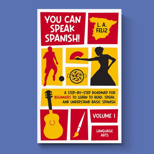 Language design with the title 'You Can Speak Spanish! '