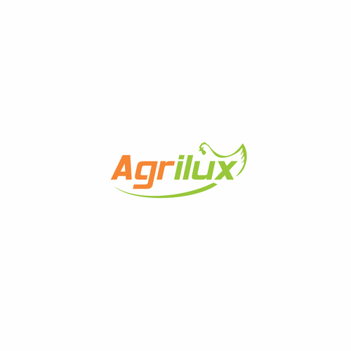 Chicken brand with the title 'logo design for an agriculture company'