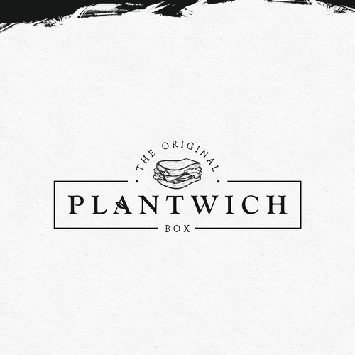 Plant-based logo with the title 'The Original Plantwich Box'