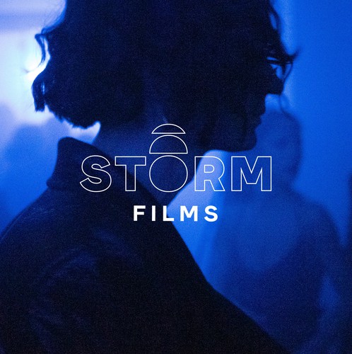 Lens logo with the title 'Logo for a film production company based in Norway'