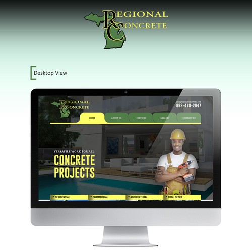 Branding website with the title 'Website Design'