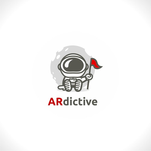 Astronaut logo with the title 'ARdictive'