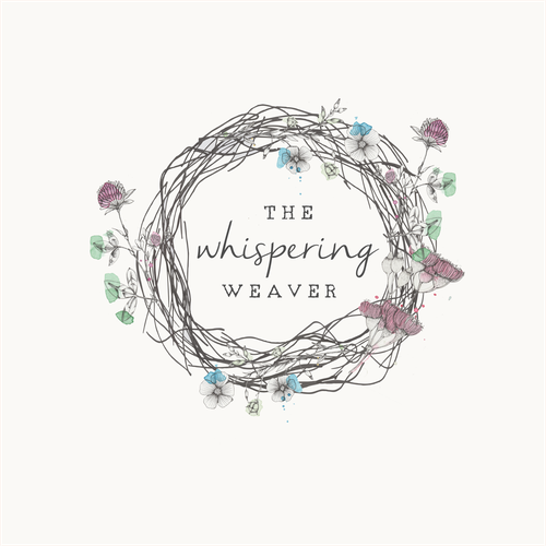 Wreath design with the title 'Logo designer for an weaver'