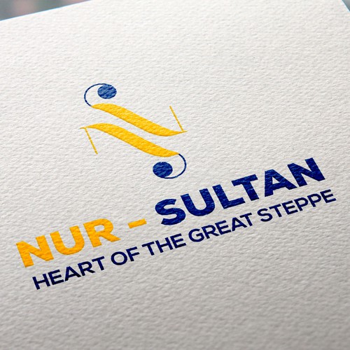 Politics logo with the title 'Logo Design for Nur-Sultan '