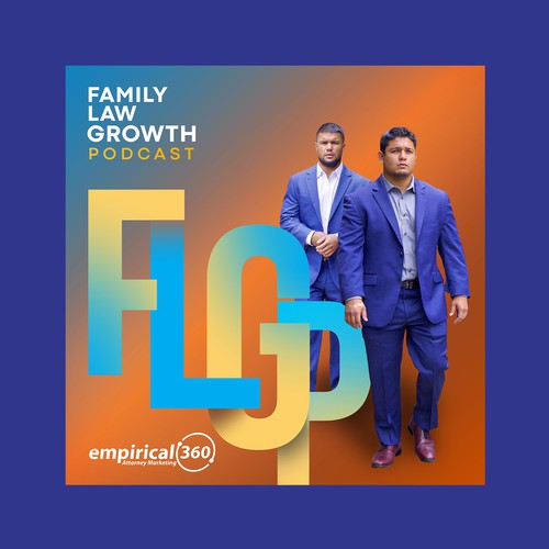 Podcast cover artwork with the title 'Podcast design'