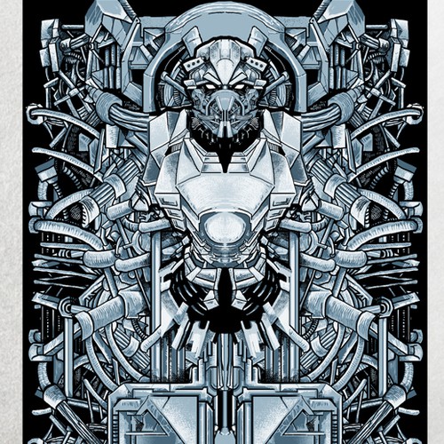 Artwork illustration with the title 'Create a Design for Animals As Leaders'