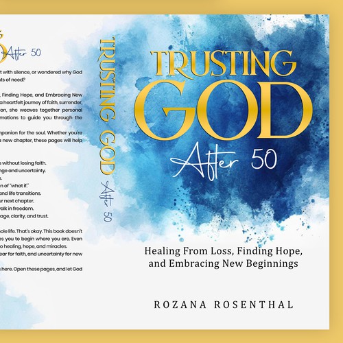 Trust design with the title 'Trusting God after 50'