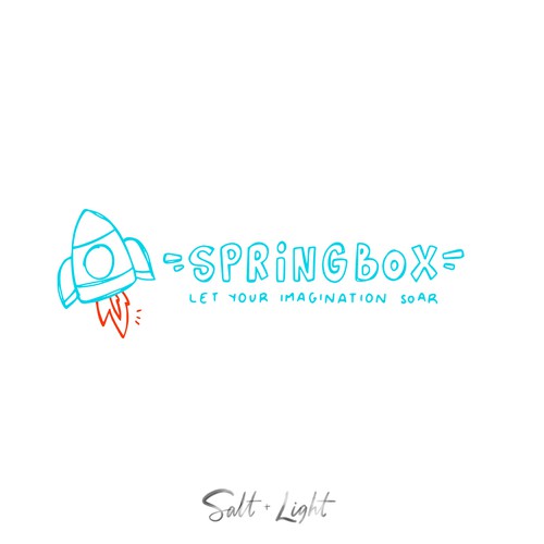 Whimsical brand with the title 'Whimsical Logo for a Startup Toy Brand'