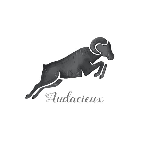 Ram logo with the title 'Audacieux'