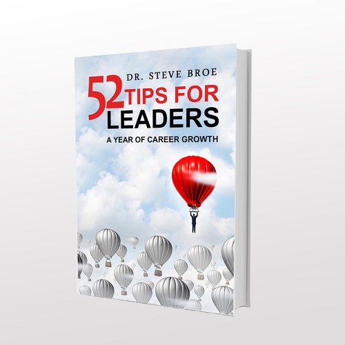 Leadership book cover with the title 'Business Book cover'