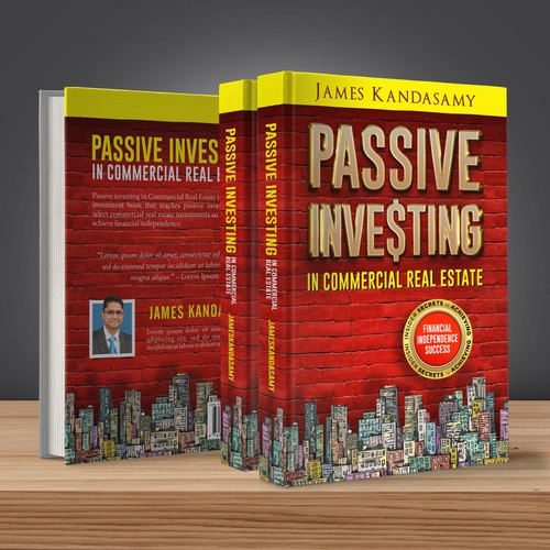 Real estate book cover with the title 'Passive Investing in Real Estate'