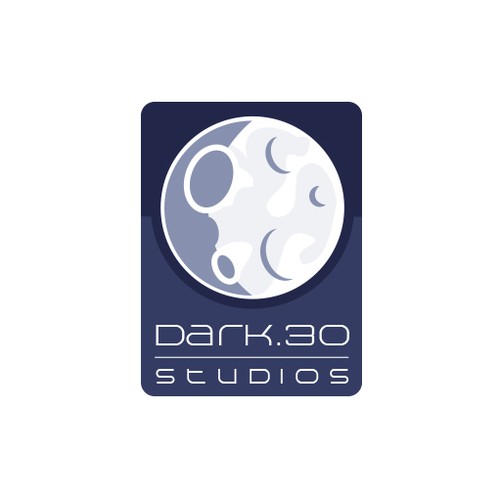 Art Deco logo with the title 'Logo for a New Indie Game Company'