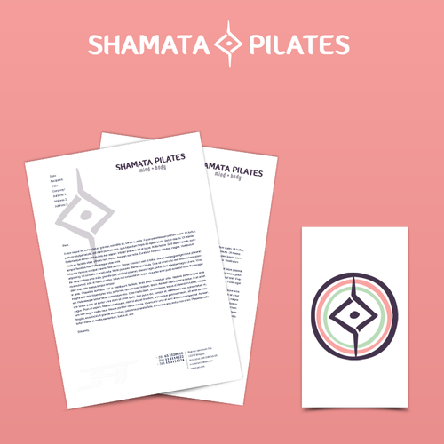 Soul design with the title 'Shamata Pilates'