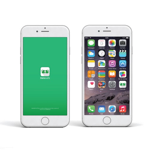 Lock logo with the title 'Datesafe'